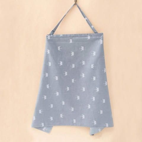 Breathable Soft Cotton Feeding Apron For Feeding Moms (Assorted Design & Colors)